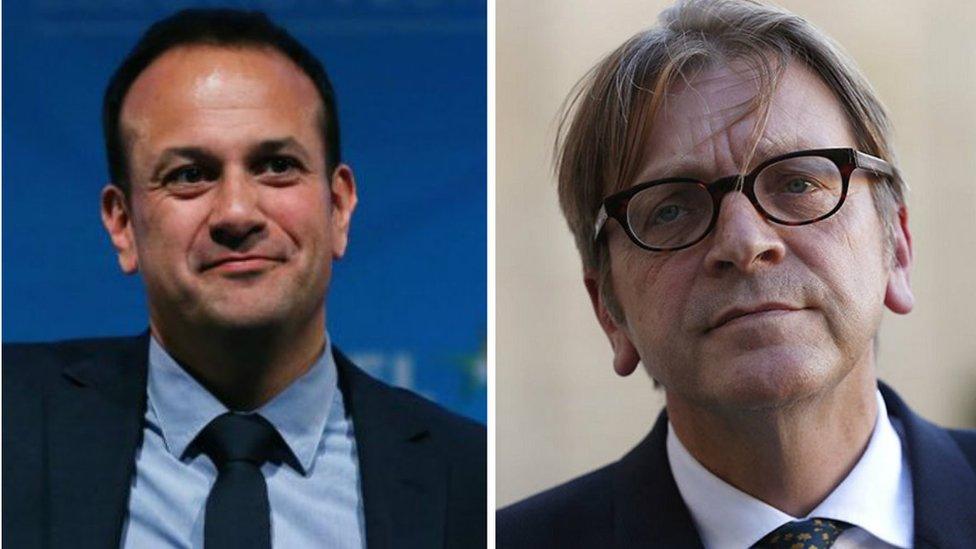 Leo Varadkar and Guy Verhofstadt