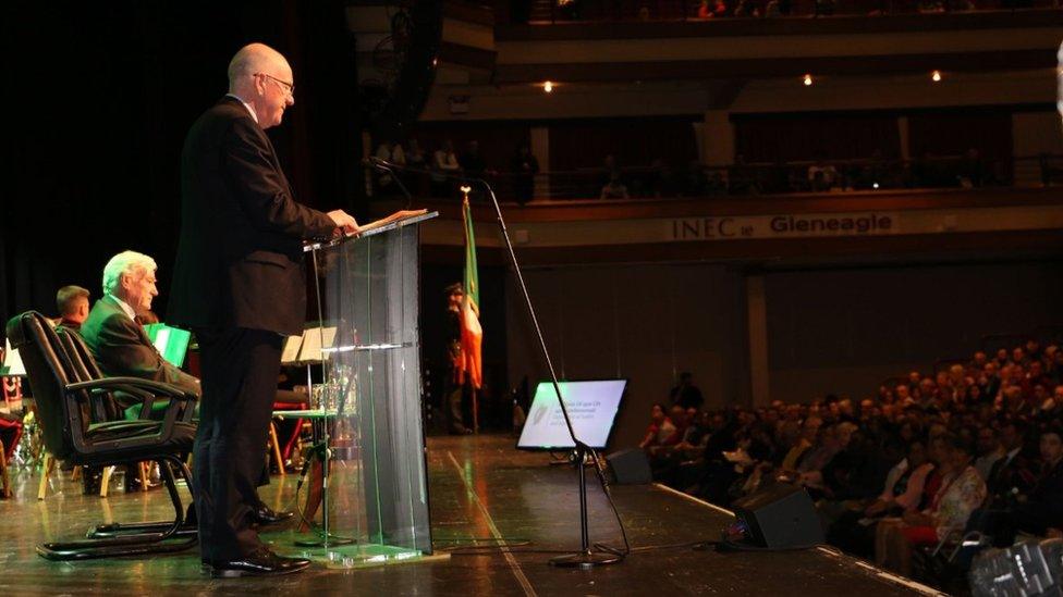 Justice Minister Charlie Flanagan addressed the citizenship ceremony in Killarney