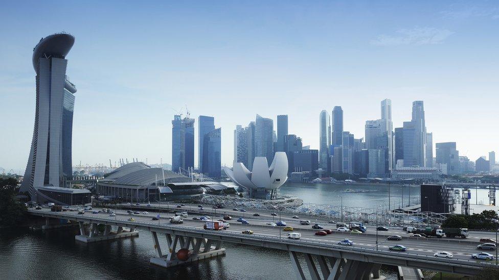 Singapore skyline