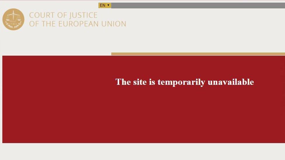 ECJ website