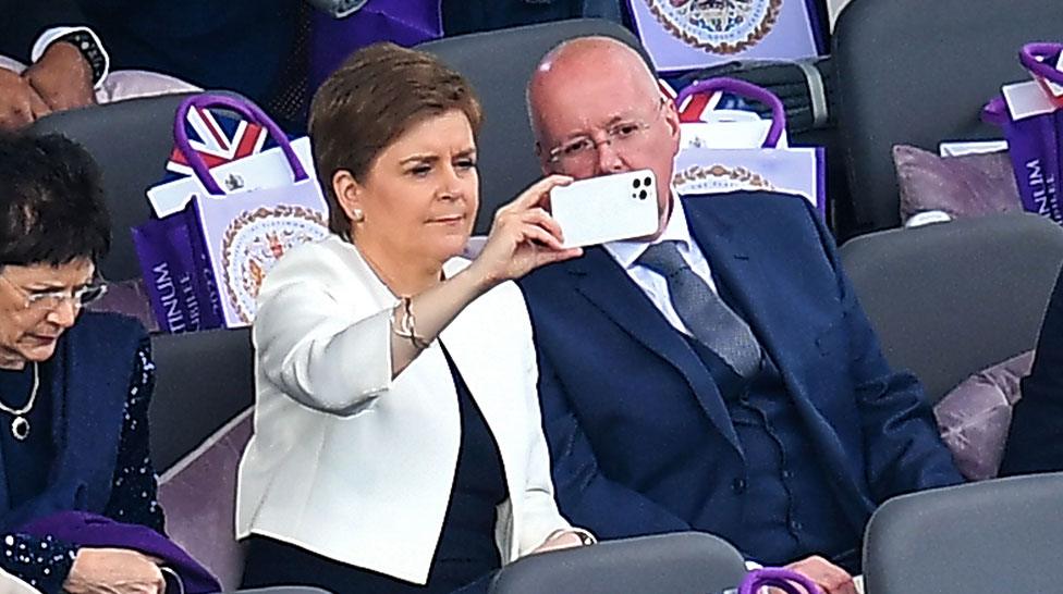 Nicola Sturgeon and husband