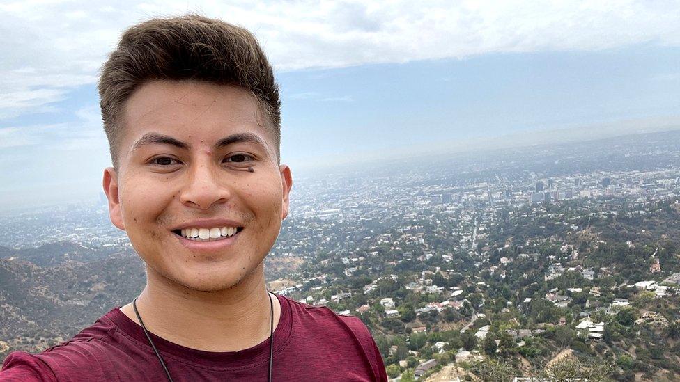 Marco Vargas, a high-school graduate from Los Angeles