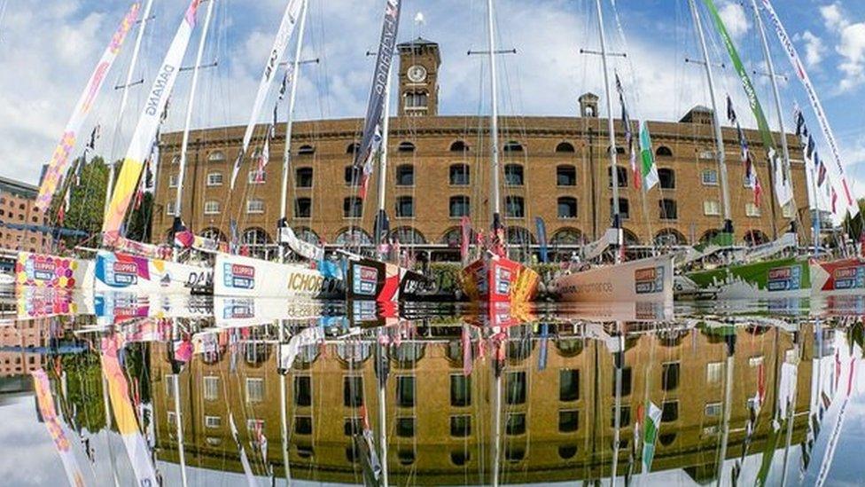 Boats at St Katherine's Dock