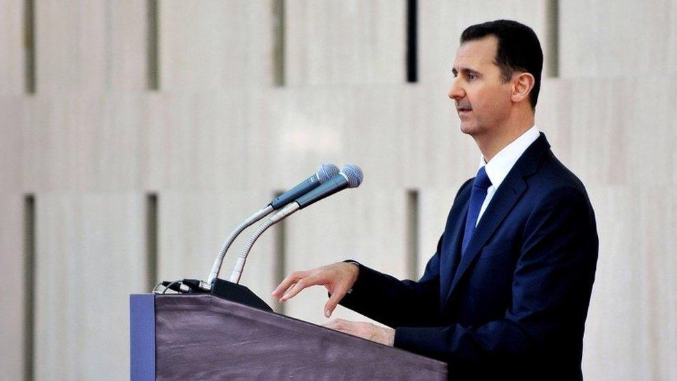 Syrian President Bashar al-Assad (August 2013)