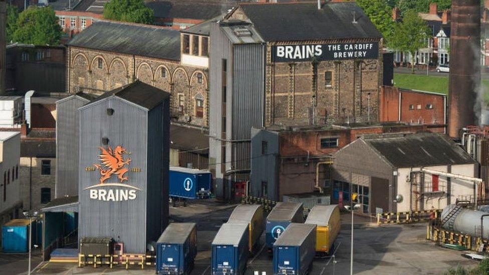 Brains brewery