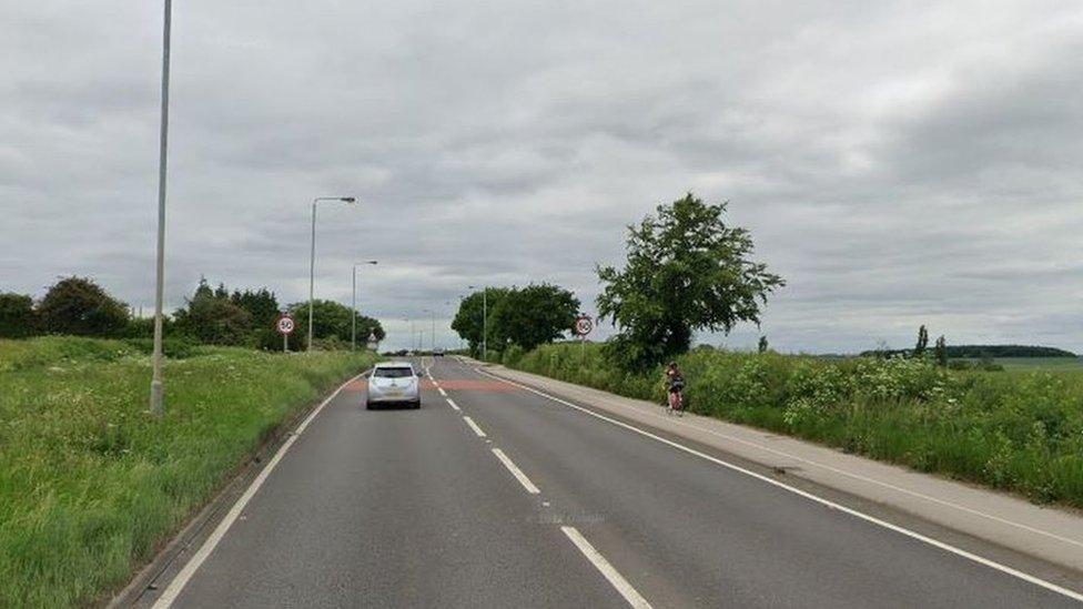 A52 near Radcliffe-on-Trent