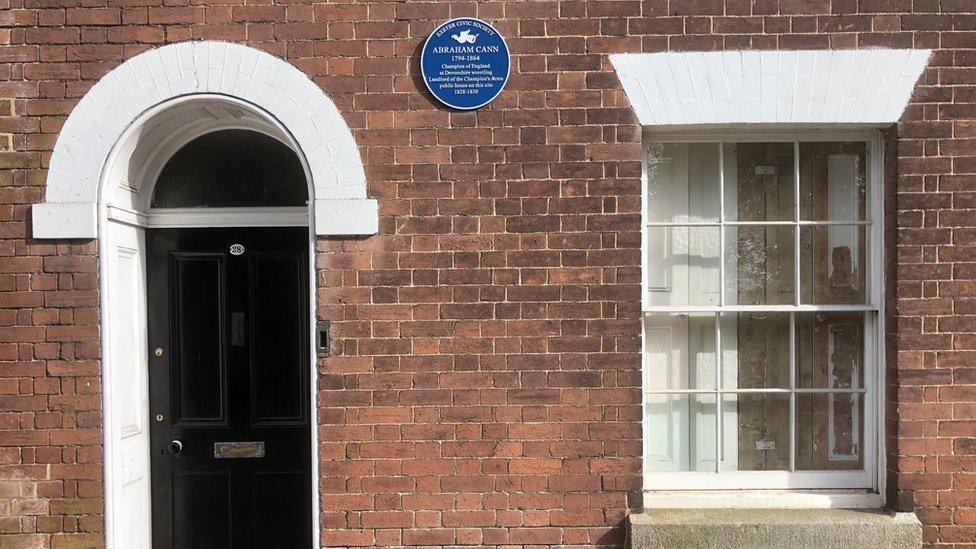 Blue plaque