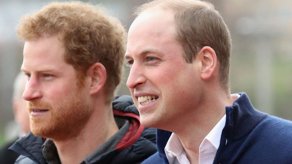 Prince Harry and Prince William