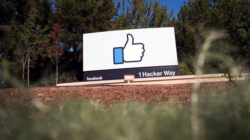 Facebook's 'like' sign at its Menlo Park campus