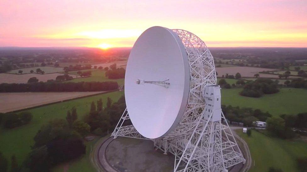 Lovell Telescope at the Jodrell Bank Observatory