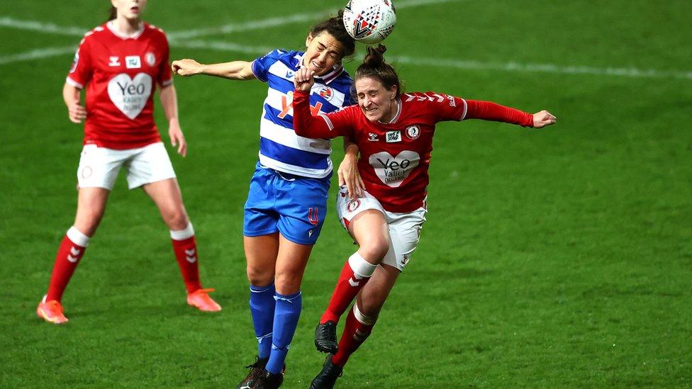 Reading vs Bristol City in the WSL