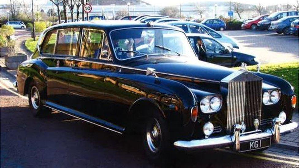 Cardiff Council's 1963 Rolls Royce Phantom