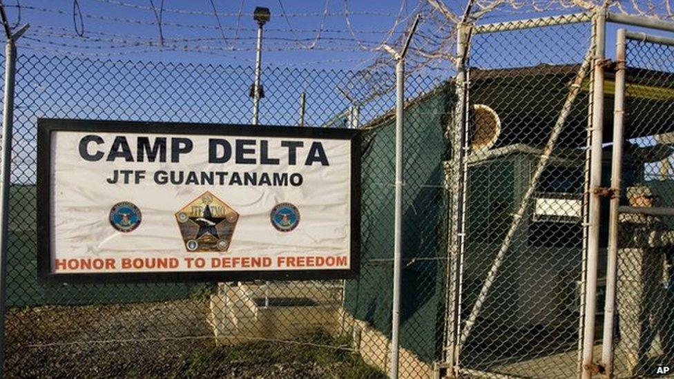 Guantanamo Bay sign