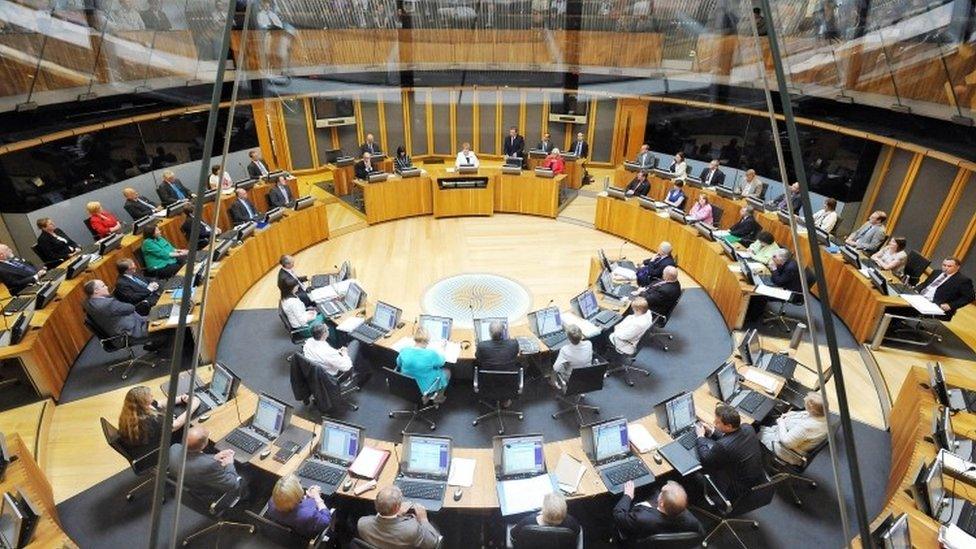 Chamber of the National Assembly of Wales