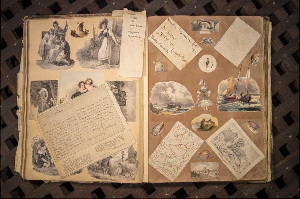 Nelson scrapbook