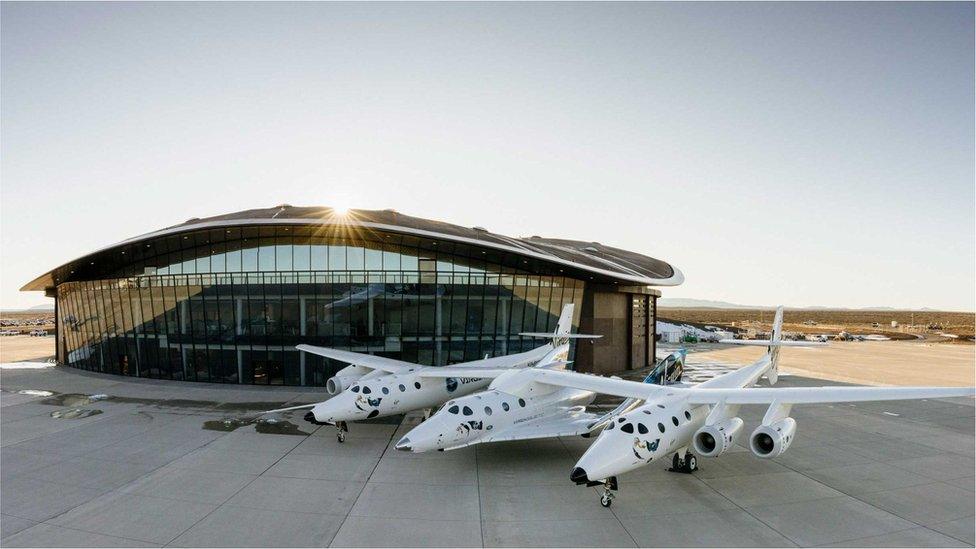 Passengers will go up from Spaceport America, a dedicated facility in the New Mexico desert