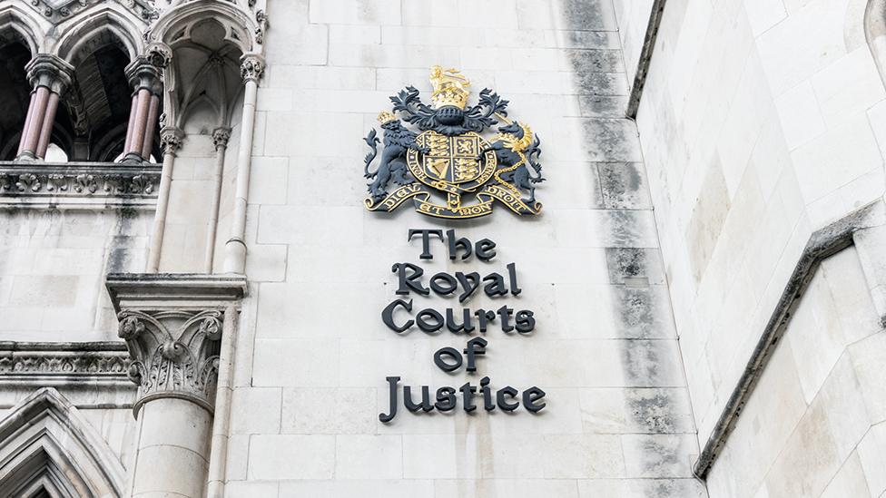 The Royal Courts of Justice in London