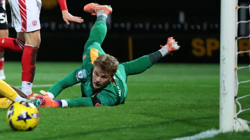 "Sometimes you have to bring a young player out," says Crewe boss as he gives the opportunity in goal to Sam Waller over Tom Booth against Tranmere