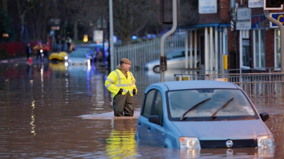 River Foss flooding