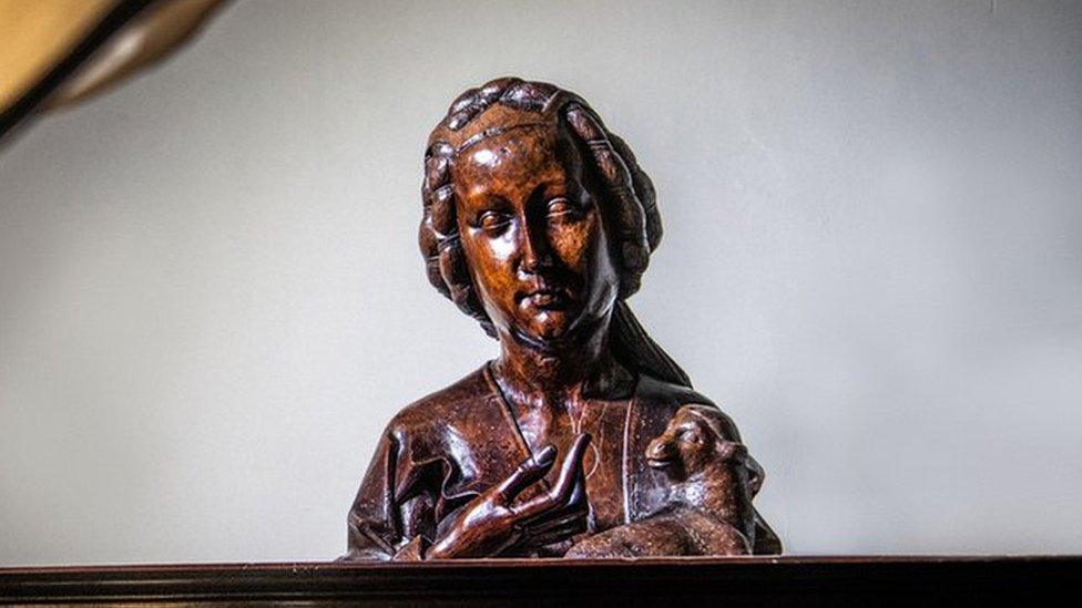 Bust of St Agnes