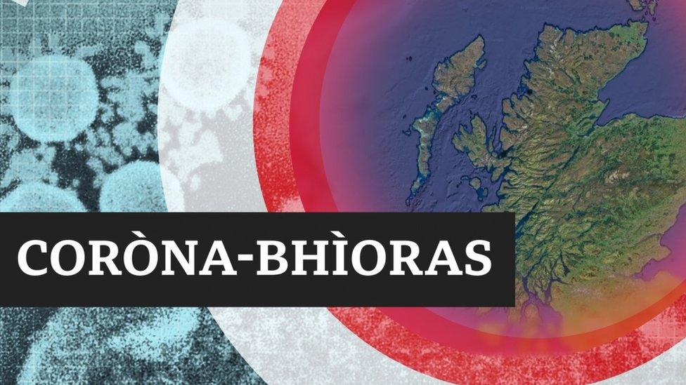 Coròna-bhìoras 's a' Ghàidhealtachd