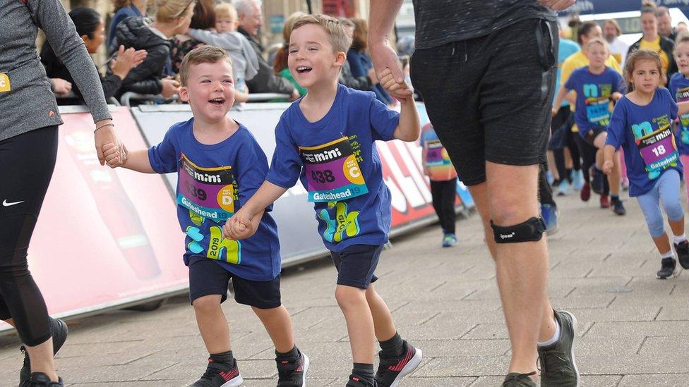 Mini and Junior Great North Run