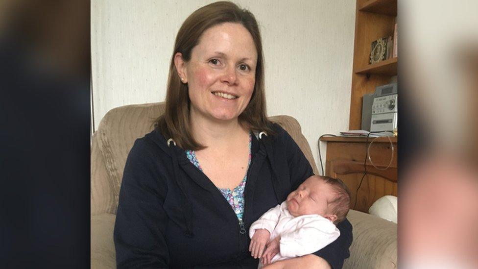 Clare Sandbrook and her daughter Lily