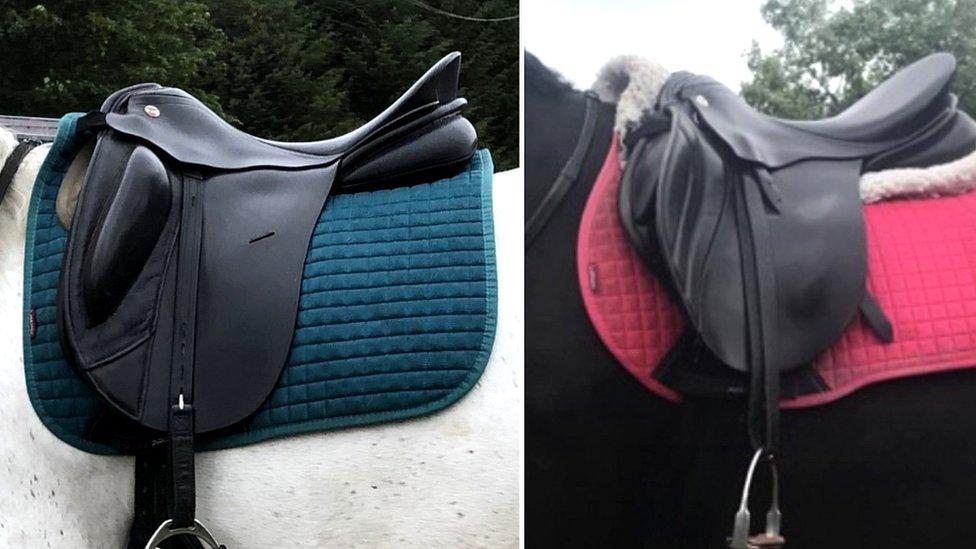 stolen saddles