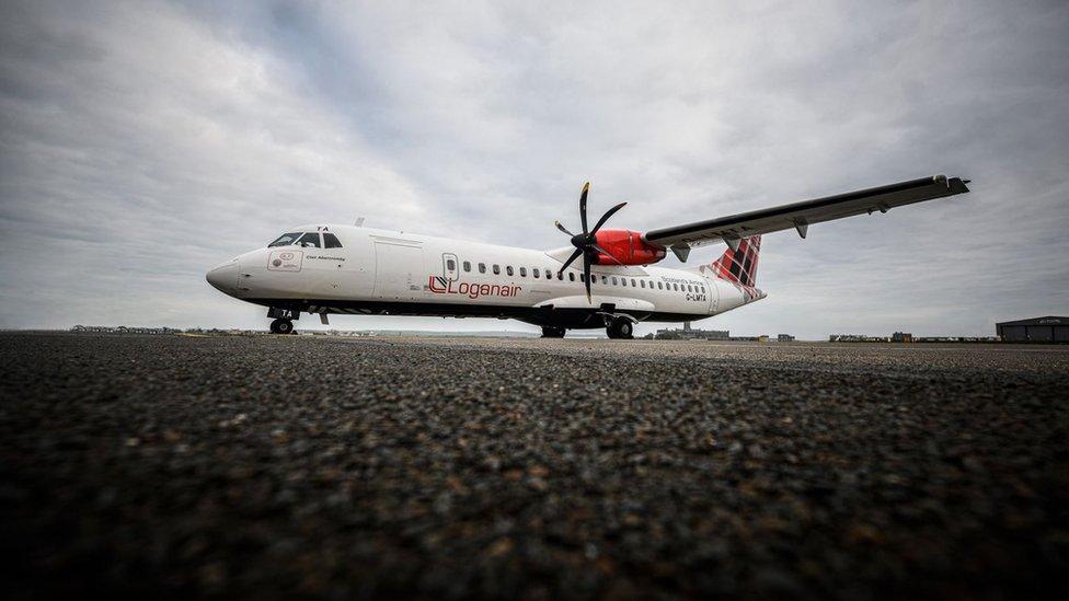 Loganair 72-seat ATR72-600 aircraft