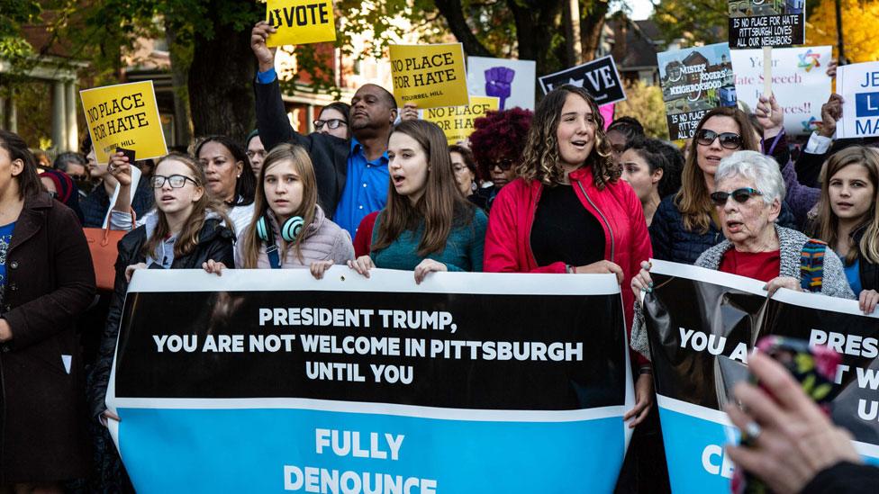 Protest in Pittsburgh