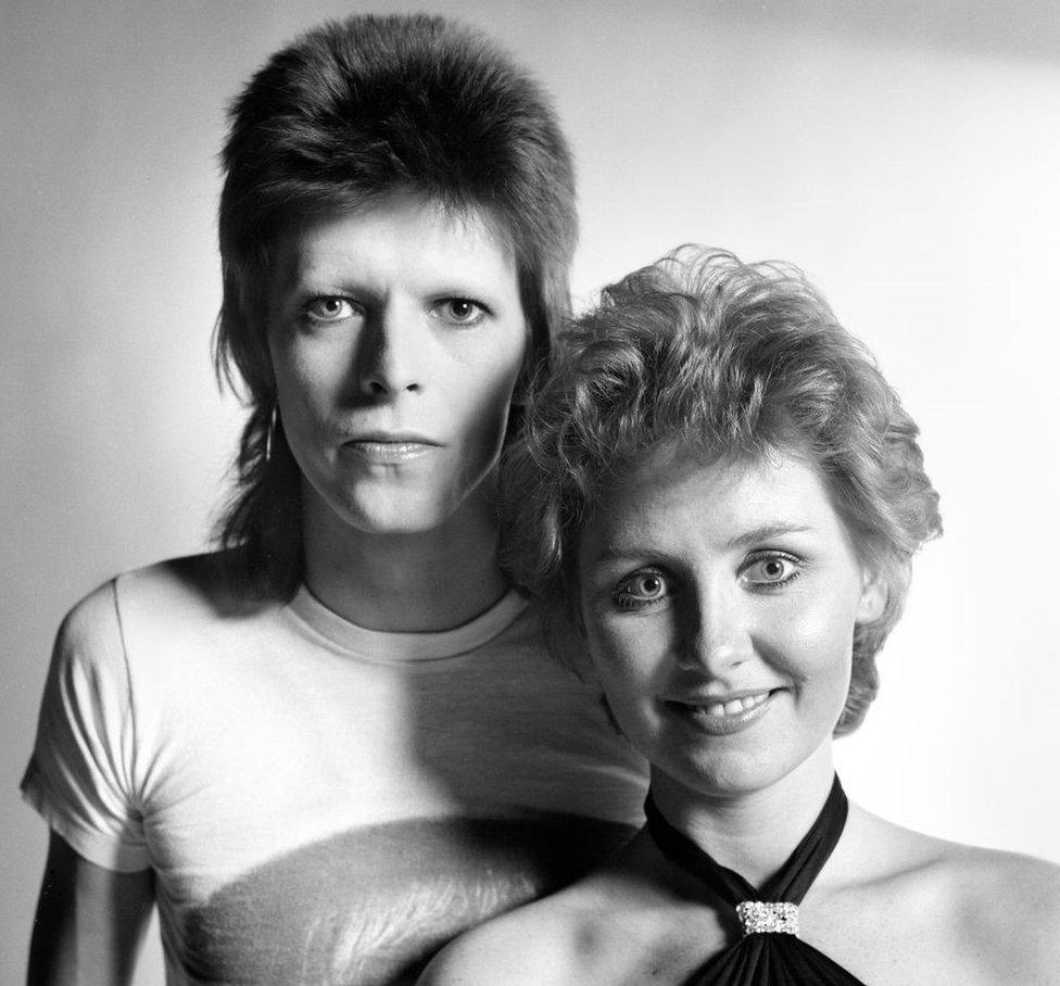 David Bowie and Lulu
