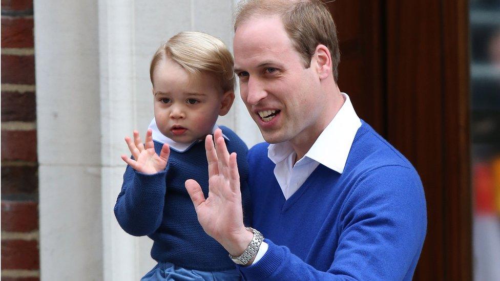 Prince William and George