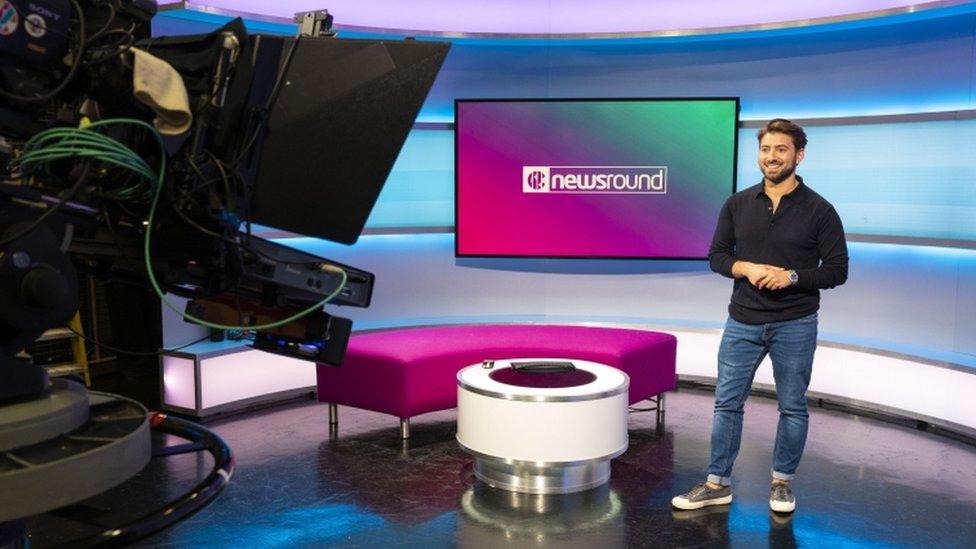 Newsround studio