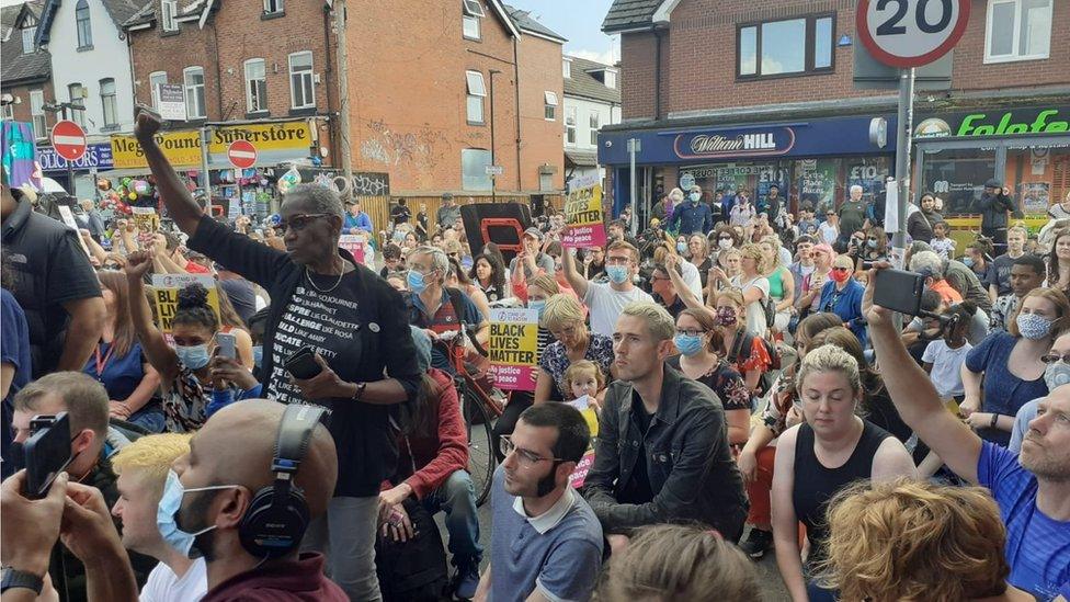 Rashford protest