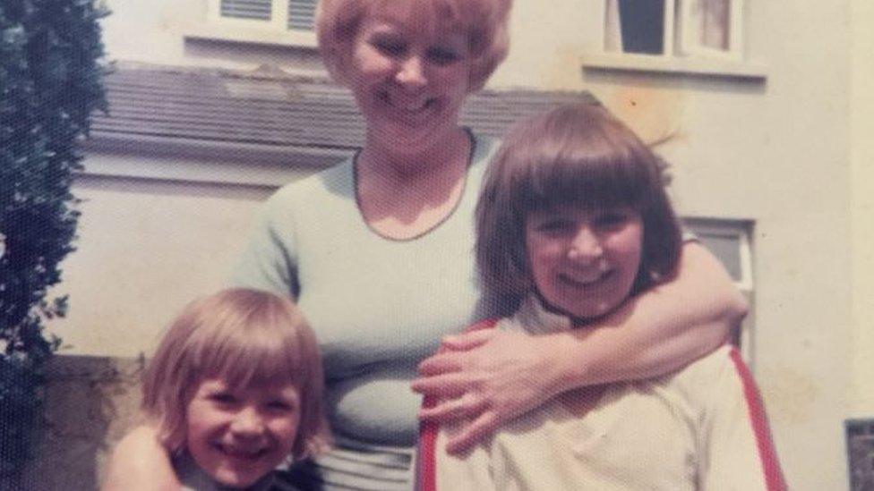 Nicky Wire and Patrick Jones a children with their mother Irene Jones