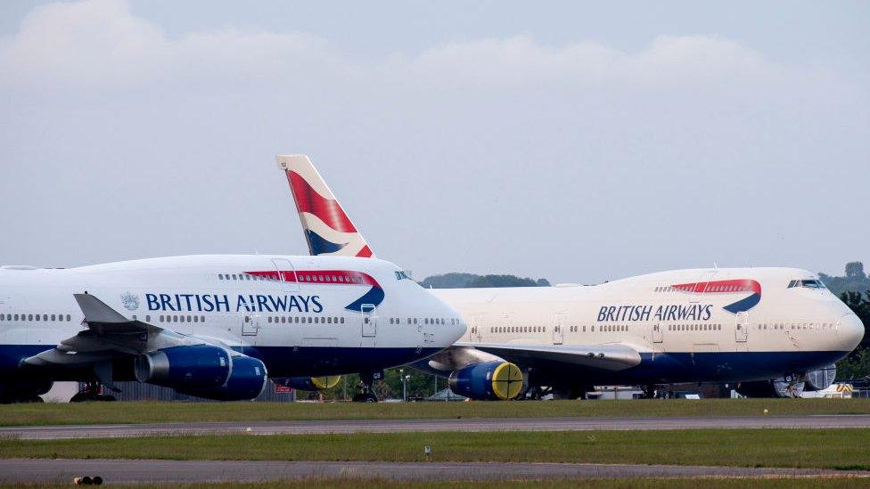 British Airways planes