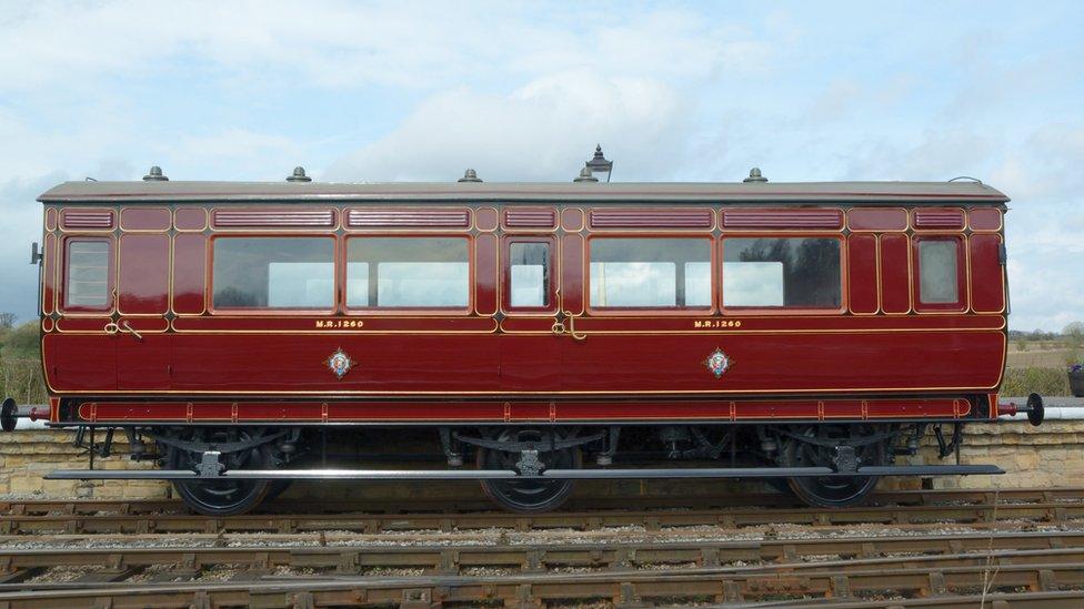 Restored carriage exterior