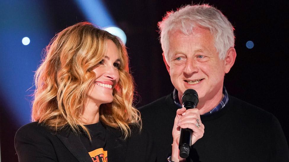 Julia Roberts and Richard Curtis