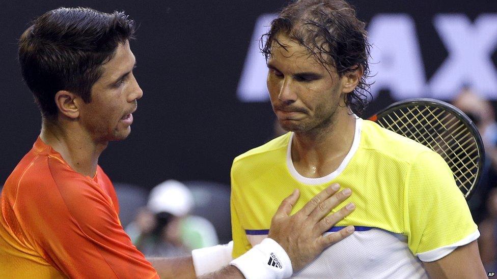 Fernando Verdasco and Rafael Nadal