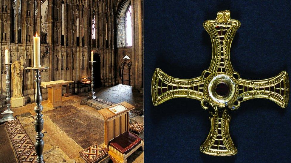 St Cuthbert relics