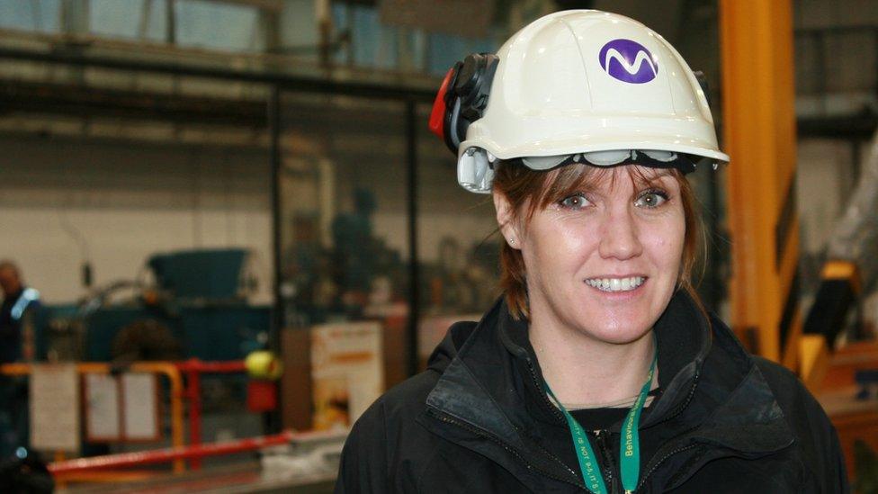 Ffion Morris, head of maintenance at Wylfa, Magnox