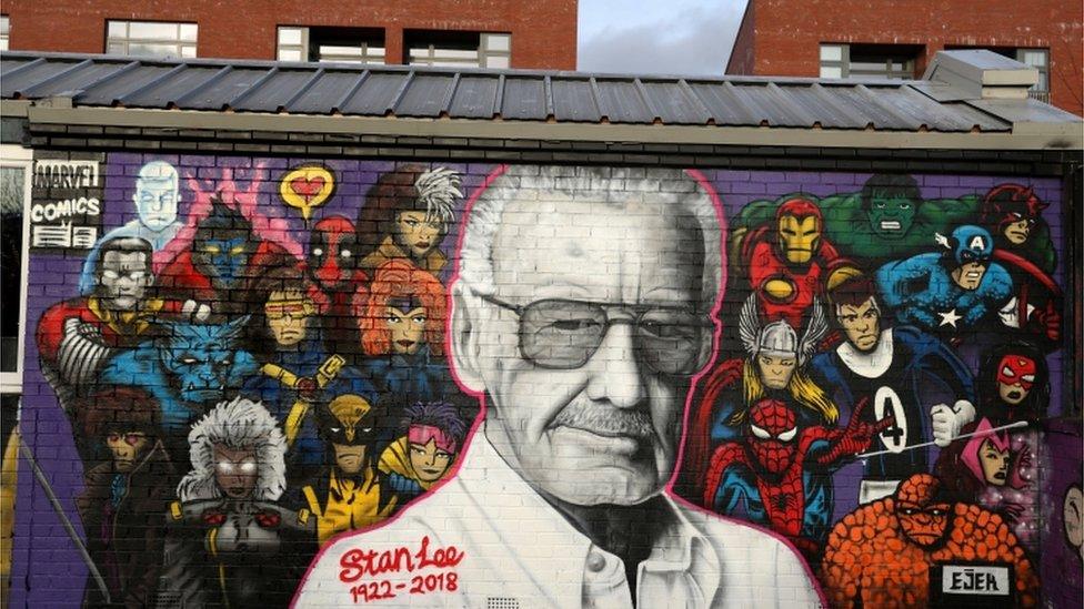 Stan Lee mural