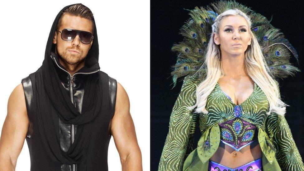 The Miz and Charlotte Flair