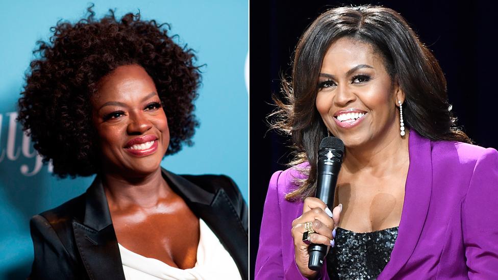 Viola Davis and Michelle Obama