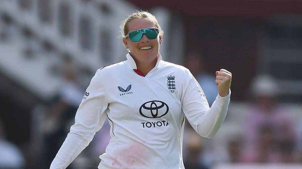 Ecclestone makes history as England fight back