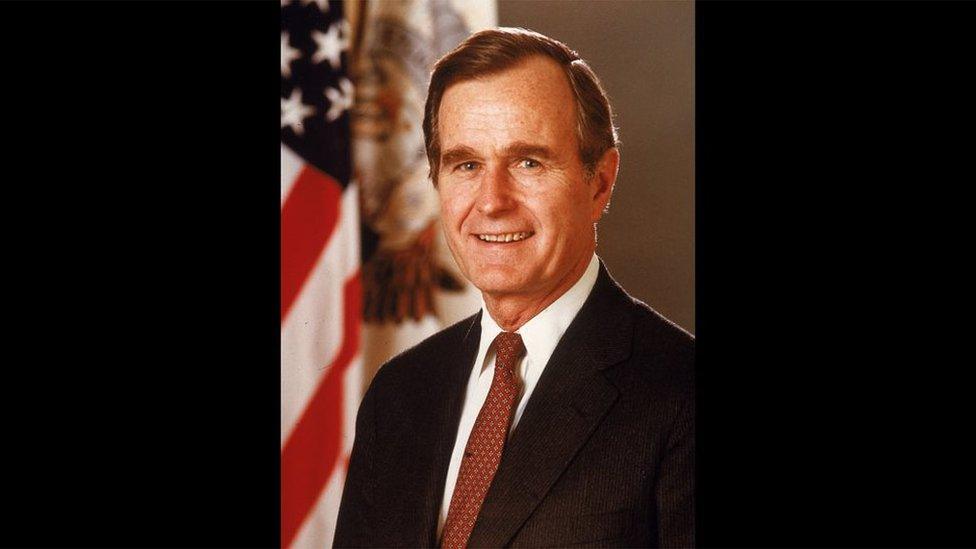 President George H W Bush