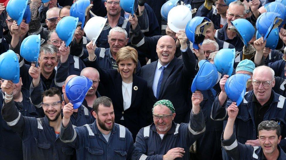 Nicola Sturgeon and Jim McColl