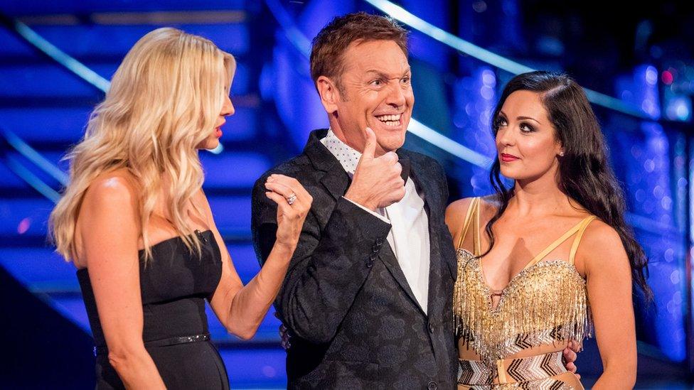 Brian Conley and Amy Dowden