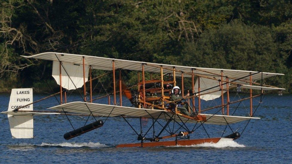 Waterbird seaplane at Windermere