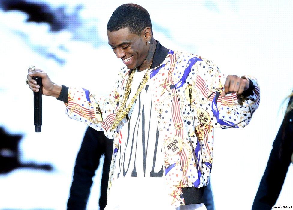 US rapper Soulja Boy has face tattoo removed in laser treatment ..., image size:976x700